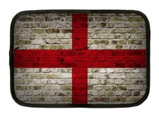 England Flag Brick Wall Design Neoprene Sleeve   Fits all iPads and Tablets Computers & Accessories