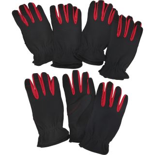 Ironton High-Dexterity Utility Gloves — 6 Pairs  Mechanical   Shop Gloves