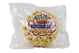 Oak Alley Farms 2245 PB SE 12 Caramel Popcorn Balls   12ct Kitchen & Dining