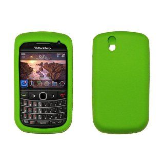 Green Soft Silicone Gel Skin Case Cover for BlackBerry Bold 9650 Tour 9630 Cell Phones & Accessories