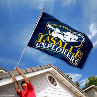 LaSalle Explorers University Large College Flag  Outdoor Flags  Sports & Outdoors