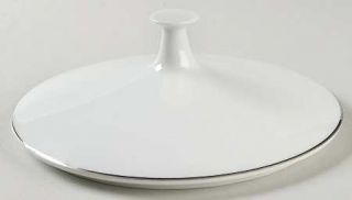 Noritake Mirano Lid for Round Vegetable, Fine China Dinnerware   Etched Flowers