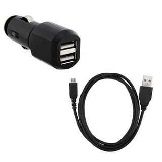 Dual Micro USB Charger/ Data Cable for HTC Sensation 4G Eforcity Cell Phone Chargers