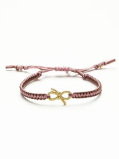 Gold Knot Bracelet by Tai Jewelry