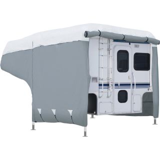 Classic Accessories PolyPro III Deluxe Truck Camper Cover — Fits 10Ft. Camper, Model# 8003715310100  RV   Camper Covers