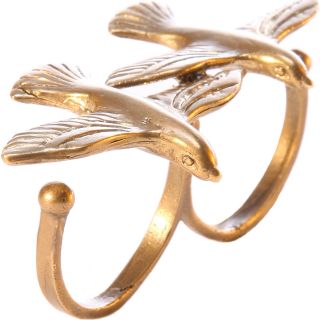 Silvana K Designs Love Birds Double Finger Ring