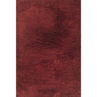 Hand tufted Ellis Crimson Shag Rug (5 X 76)