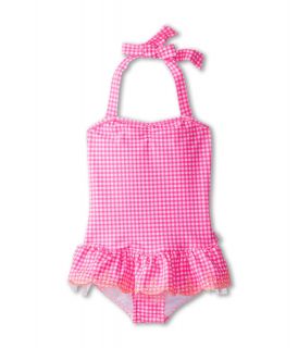 Seafolly Kids By The Shore Ballerina Tank Girls Swimsuits One Piece (Pink)