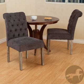 Christopher Knight Home Dinah Dark Grey Dining Chairs (set Of 2)