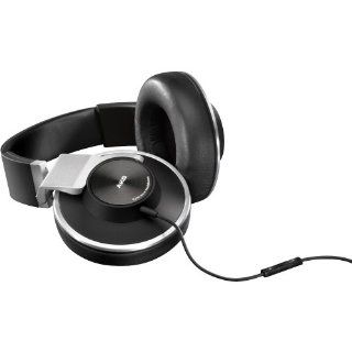 AKG K551SLV Closed Back Reference Class Headset with In Line Microphone and Passive Noise Reduction, Black/Silver Electronics