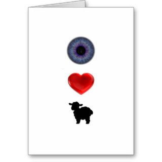 Eye Love Ewe Cards