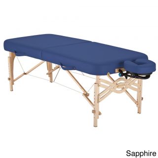 Earthlite Spirit Half Reiki / Half Standard Panel 32 inch Portable Massage Table Package With Flex rest