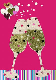 celebration bubbles card by sarra kate