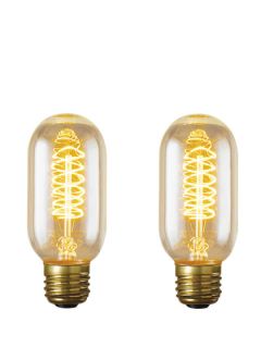 Nostalgic Tubular Bulbs (Set of 2) by Bulbrite