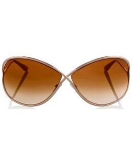 Tom Ford Miranda Gold Rimmed Sunglasses