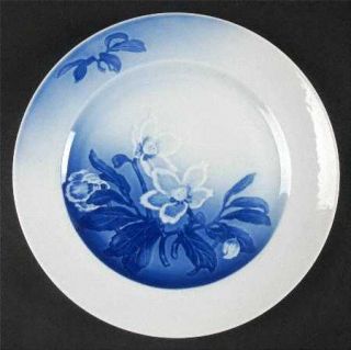 Bing & Grondahl Christmas Rose Dinner Plate, Fine China Dinnerware   White Flowe