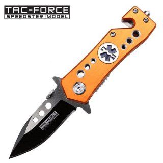 TAC FORCE YC 555EM TACTICAL ASSISTED OPENING FOLDING KNIFE 3.5" CLOSED  Tactical Knives  Sports & Outdoors
