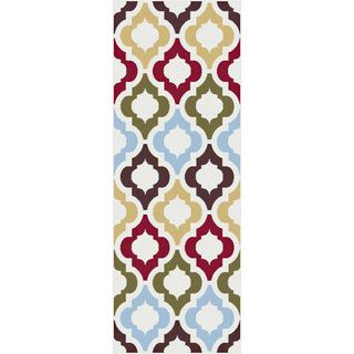 Metropolis Multicolored Moroccan Area Rug (27 X 73)