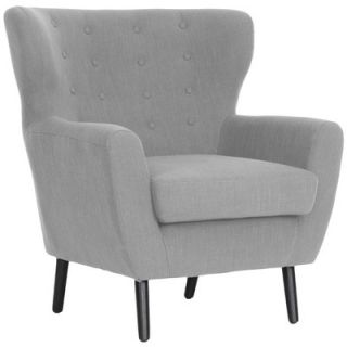 Wholesale Interiors Baxton Studio Chair BH201212 7028 Color Light Gray Linen