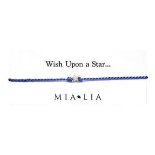 wish upon a star friendship bracelet by mia lia