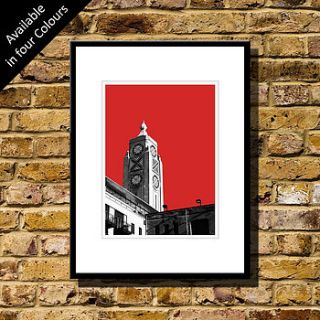 oxo tower london art print by bronagh kennedy   limited edition prints