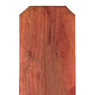 Pine Dog Ear Pressure Treated Wood Fence Picket (Common 11/16 In x 6 In x 72 in; Actual 0.6875 in x 6 in x 71.5 in)