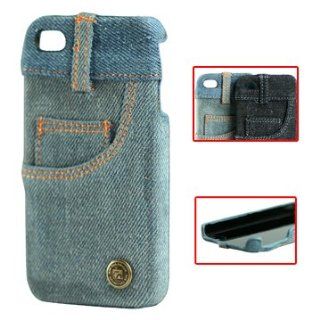Jeans Style Hard Case for iPhone 4 4S Cell Phones & Accessories