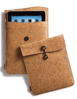 cork fabric travel case for ipad by green tulip ethical living