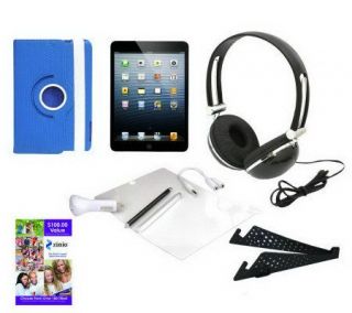 iPad Mini 64GB Wi Fi with Case, Headphones, Zinio $100 Card —