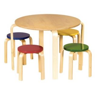 Nordic Table and Chairs Set   Color