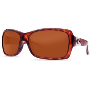 Costa Del Mar Islamorada Sunglasses   Tortoise Frame with Copper 580P Lens 729761