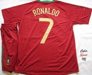 PORTUGAL National Team Soccer Jersey RONALDO Adult XLarge Sports & Outdoors