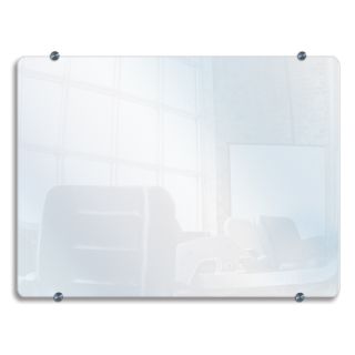 Luxor Large Wall mounted 45.6 X 36.6 inch Glass Board