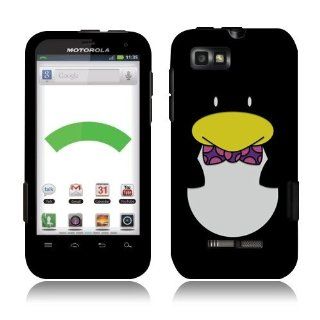 Motorola Defy Xt Xt556 Ben the Penguin Textured Hard Cover Cell Phones & Accessories