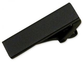 C557 Black 1" Tie Bar Clothing