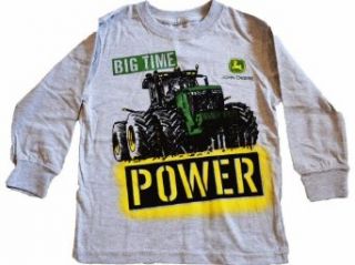 John Deere Boys Long Sleeve " Big Time" T Shirt Clothing