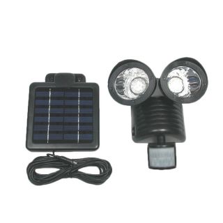 Tricod 22 led Black Motion Sensor Security Solar Flood Light