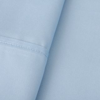 Elite Home Products Majestic 500 Thread Count Cotton Rich Sheet Set With Bonus Extra Pillowcases Blue Size California King