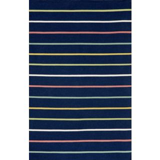 Colored Stripe Outdoor Area Rug (36 X 56)