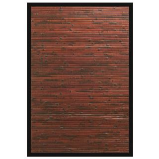 Cobblestone Red/ Brown Bamboo Area Rug (67 X 10)