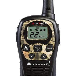 Midland Handheld GMRS Radio — Pair, 24-Mile Range, Mossy Oak Breakup Camo Pattern Model# LXT535VP3  Two Way Radios