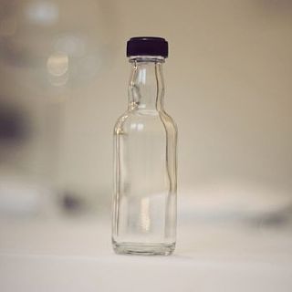 mini spirit bottle by itsy mini glass bottles