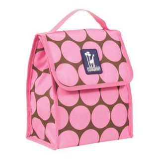 Wildkin Munch N Lunch Bag Big Dots Hot Pink