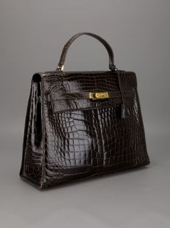 Katheleys Vintage Crocodile Leather Tote