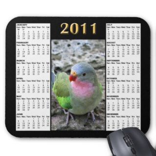 Princess Parrot 2011 Calendar Mousepad