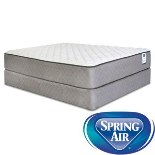 Spring Air Back Supporter Hayworth Firm Twin size Mattress Set