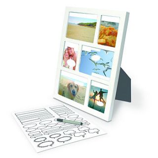 comic strip photo frame by mocha