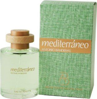 Mediteraneo By Antonio Banderas For Men. Eau De Toilette Spray 3.4 Ounces  Perfume Antonio Banderas  Beauty