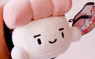 Japanese SUSHI suctioncup mini cushion kawaii cute gift ~Salmon 4.3" Toys & Games