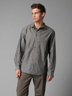 Double Breasted Stripe Shirt by John Varvatos